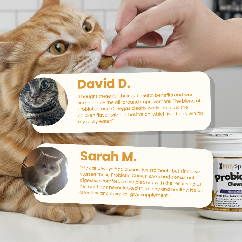KittySpout Probiotic Chews - 30 Day Supply