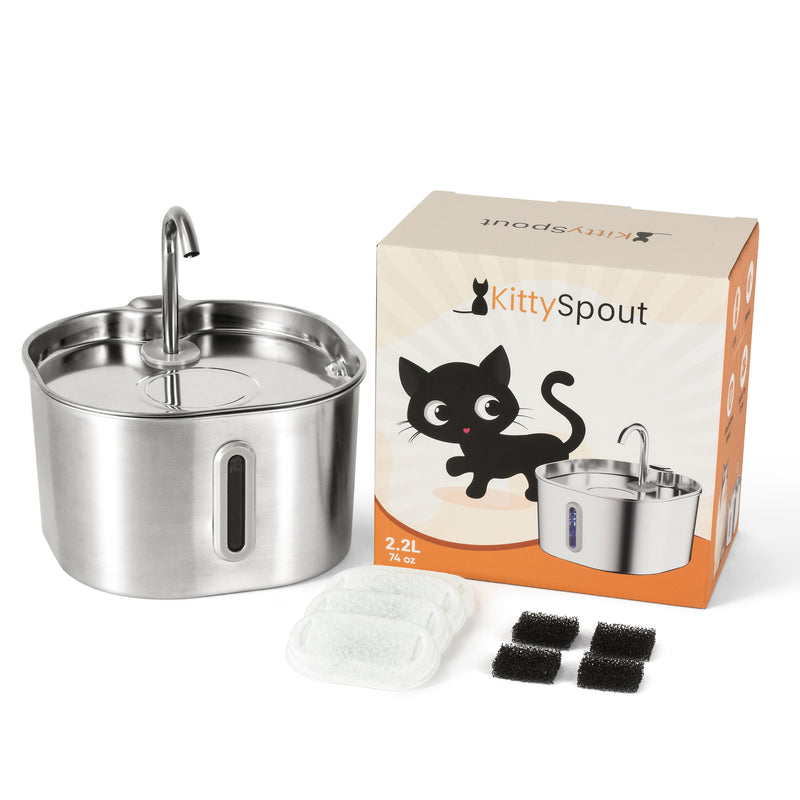The KittySpout™ - 2.2L Fountain 2–month Kit LP TEST