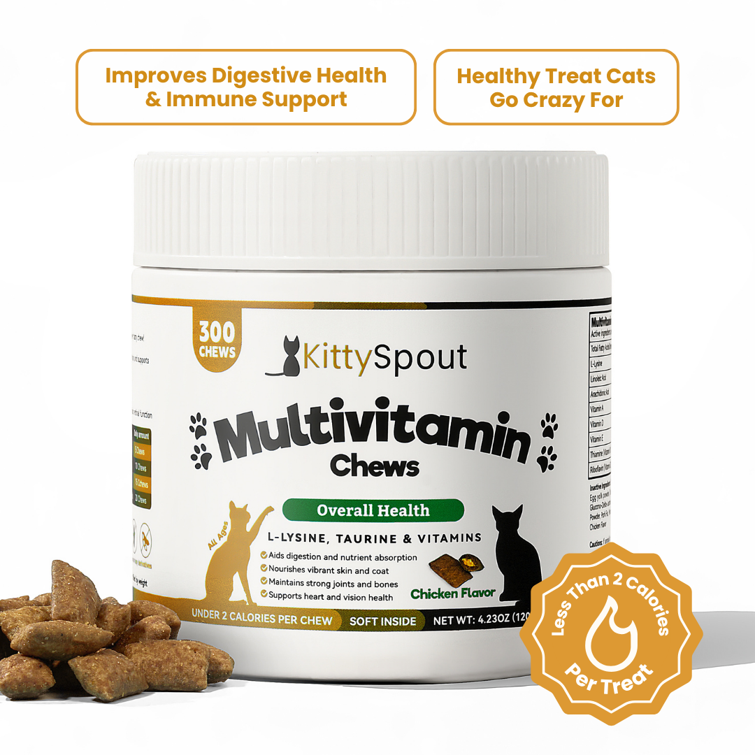 KittySpout Multivitamin Chews - 30 Day Supply