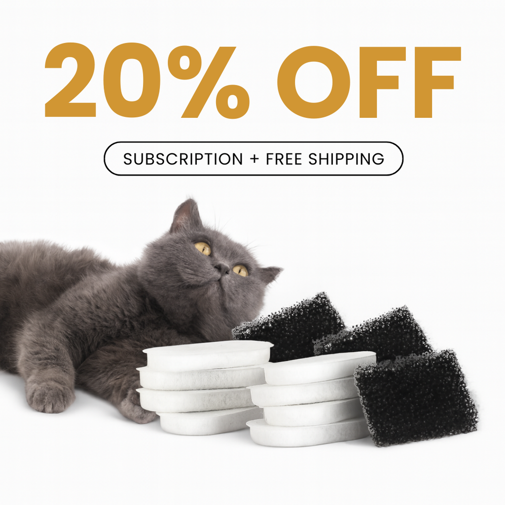 Wireless 2.0 & 2.2L Fountain Filters – KittySpout