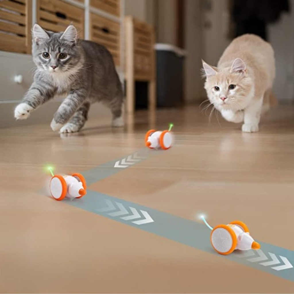 The KittyMouse™ - Interactive Cat Toy